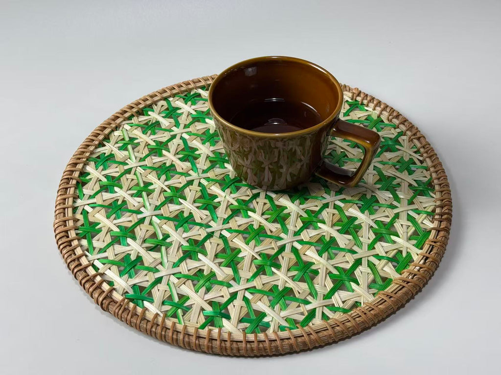Handwoven Rattan Heat Resistant Mat