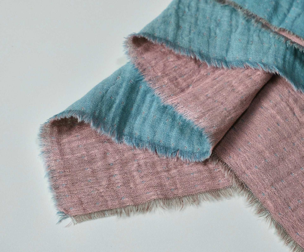 Double-Sided Jacquard Cotton Napkins - Merry Green Homeware