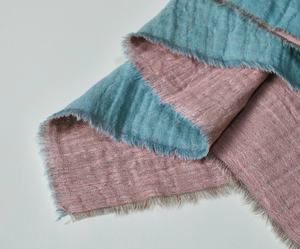 Double-Sided Jacquard Cotton Napkins - Merry Green Homeware