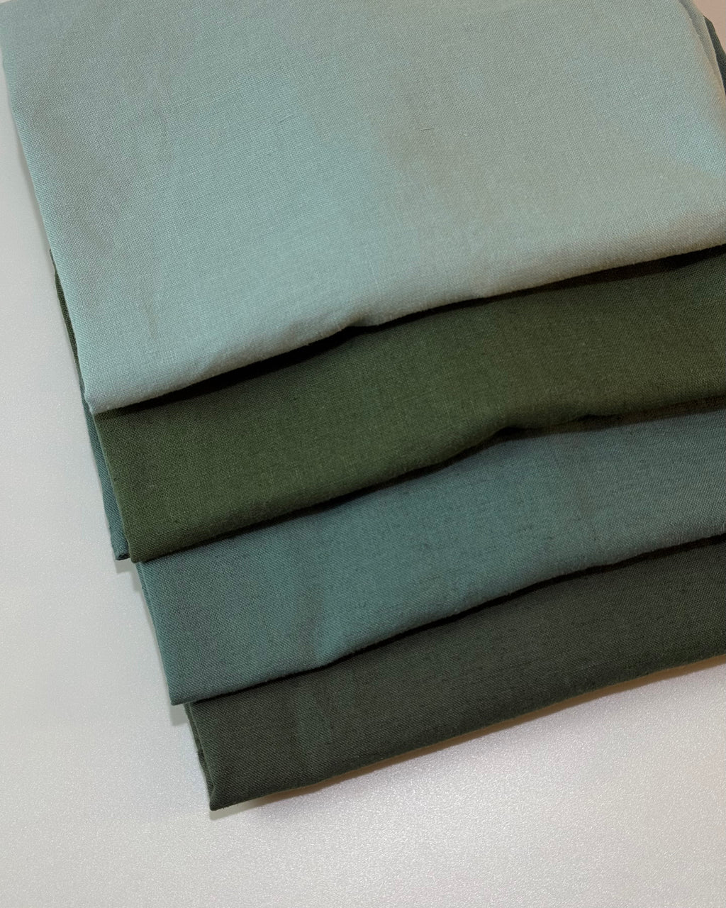 Single-tone Cushion Cover（75% cotton and 25% linen） - Merry Green Homeware