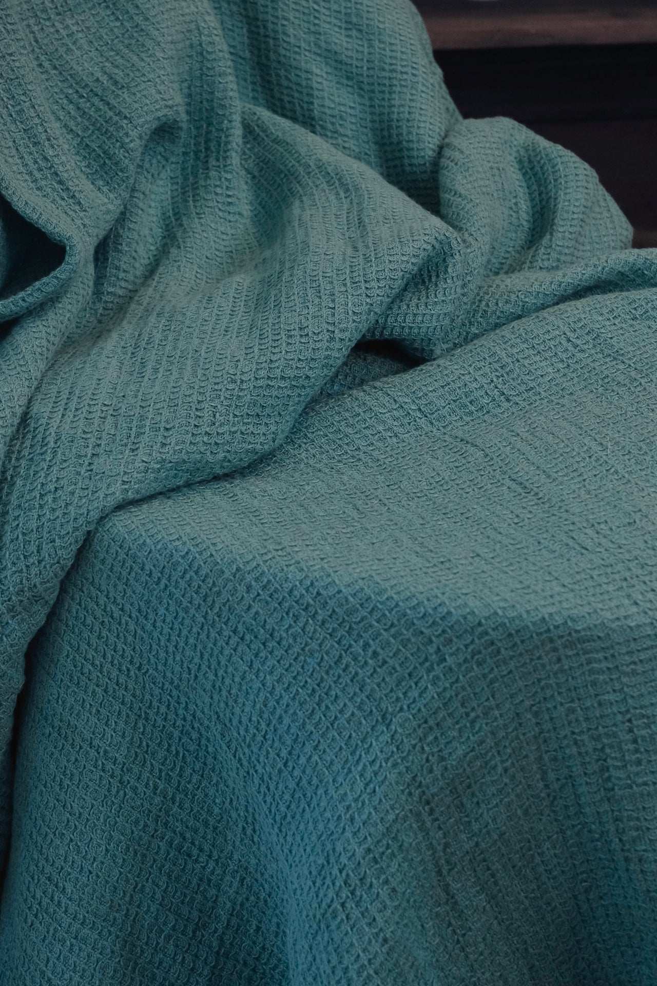 100% Pure Linen Blanket - Merry Green Homeware