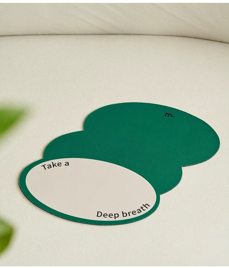 The Pause Mouse Pad - Merry Green Homeware