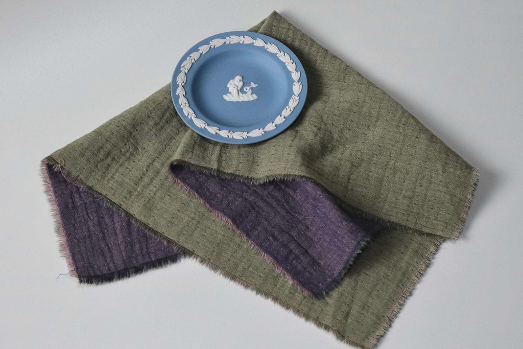 Double-Sided Jacquard Cotton Napkins - Merry Green Homeware