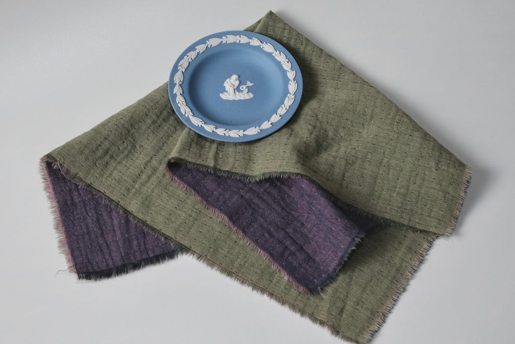 Double-Sided Jacquard Cotton Napkins - Merry Green Homeware