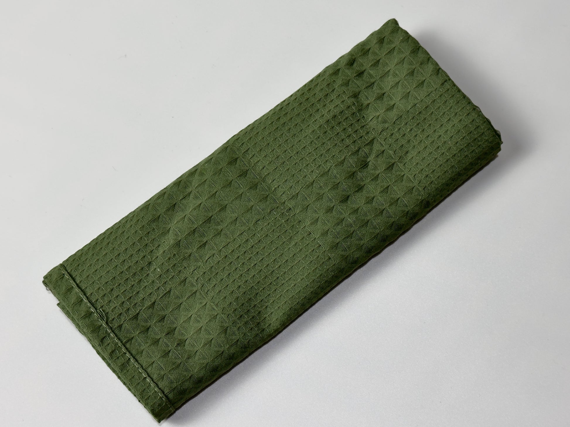 Evergreen Waffle Cotton Napkin - Merry Green Homeware