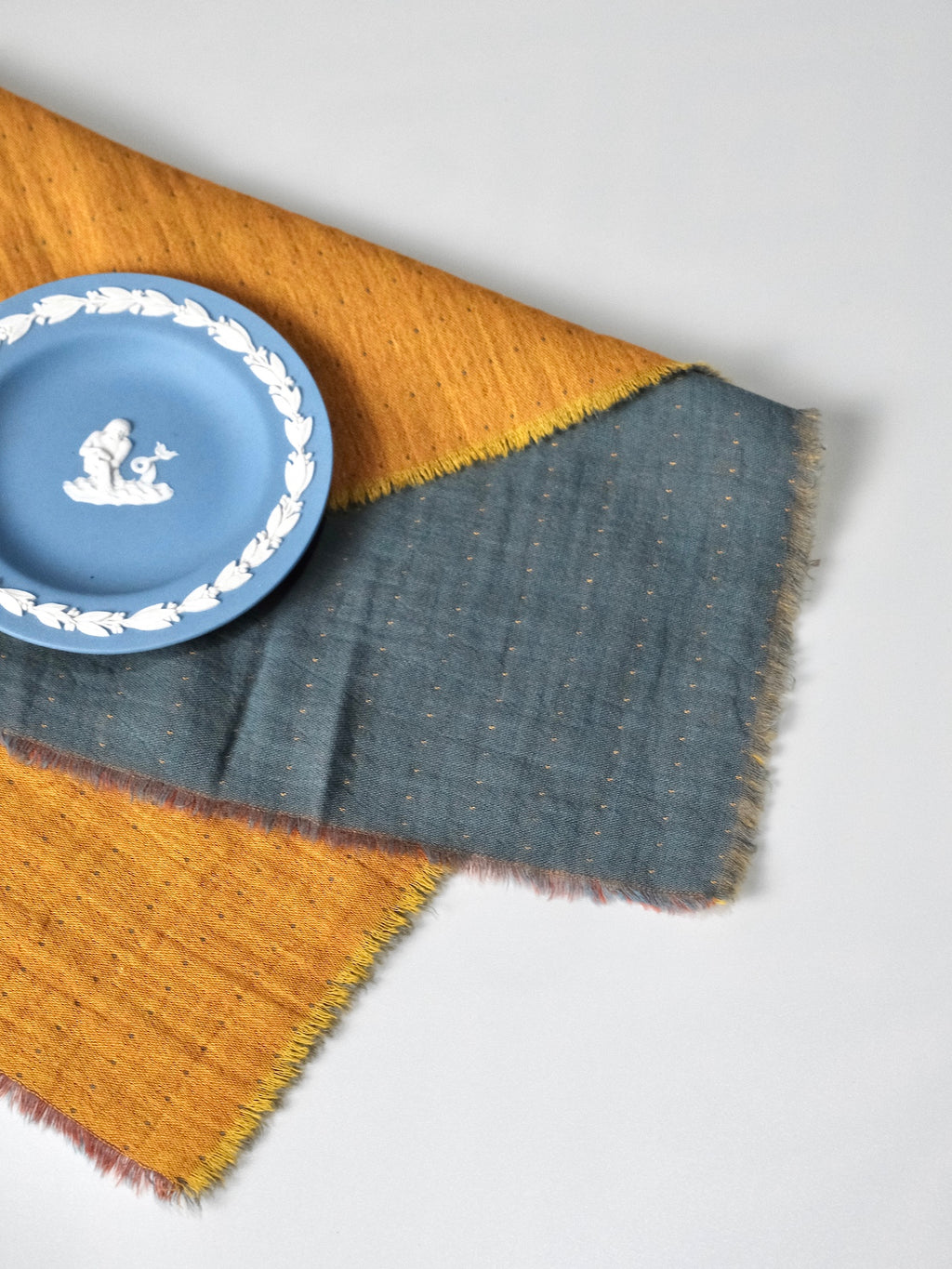 Double-Sided Jacquard Cotton Napkins - Merry Green Homeware